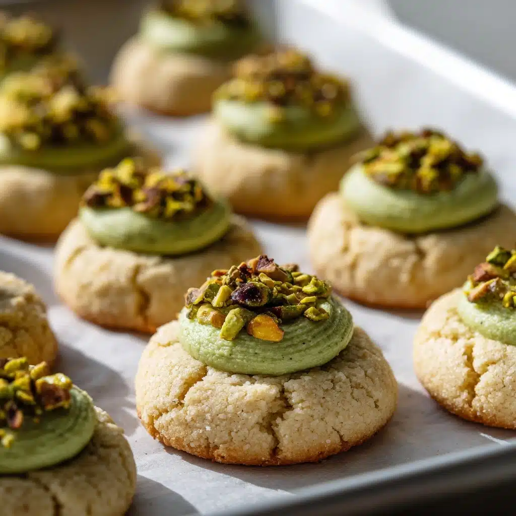 Pistachio Thumbprint Cookies Recipe