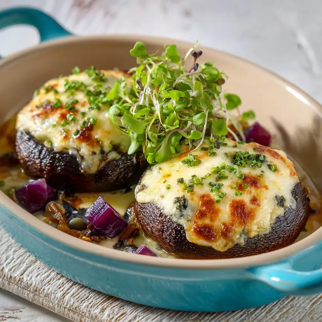 Garlic Stuffed Jacket Potatoes Recipe - Recipe Image