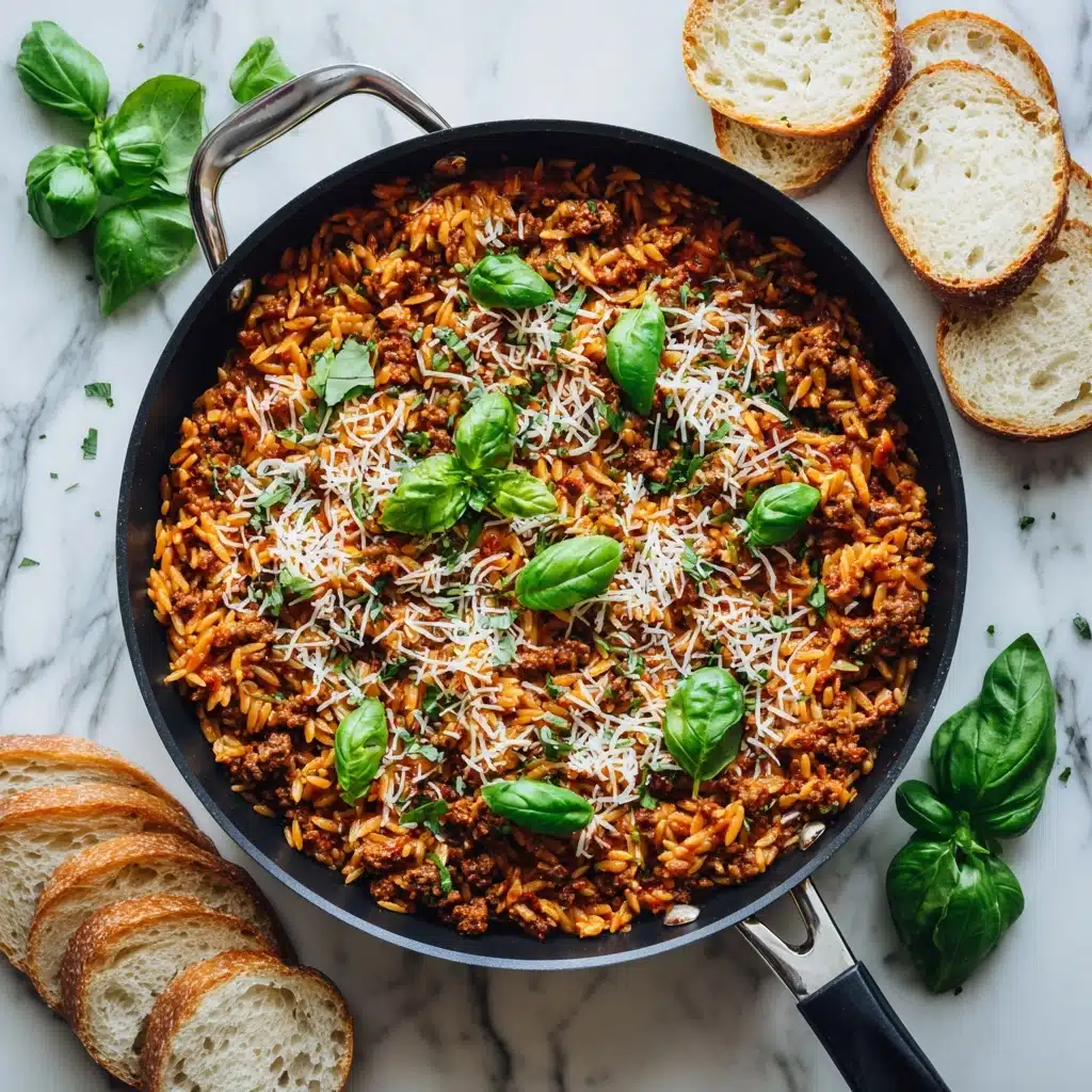 Ground Beef and Orzo Recipe - Recipe Image