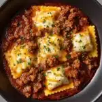 Crockpot Ravioli Lasagna Recipe