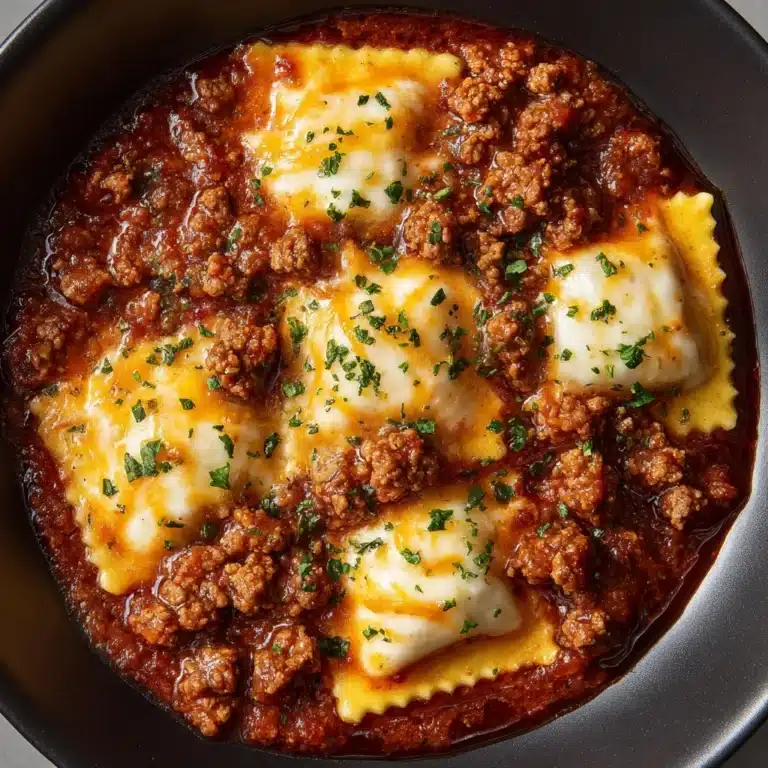 Crockpot Ravioli Lasagna Recipe