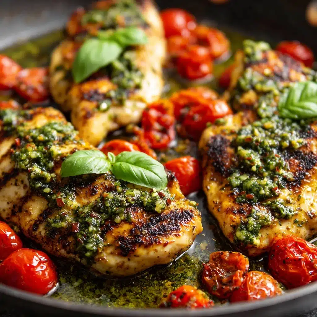 Easy Pesto Chicken Recipe - Recipe Image
