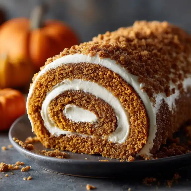 Pumpkin Roll Cake Recipe