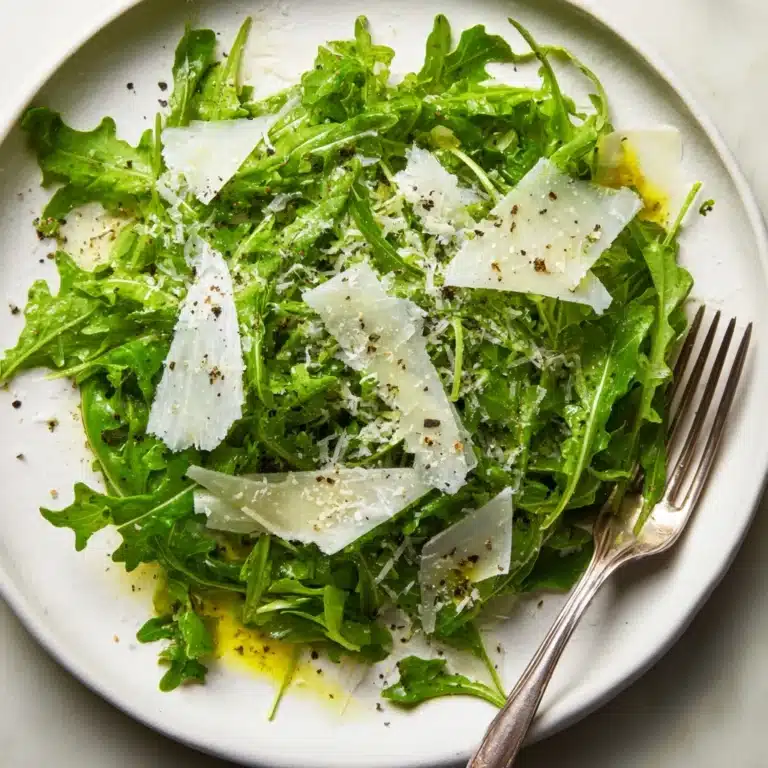 Arugula Salad with Shaved Parmesan Recipe