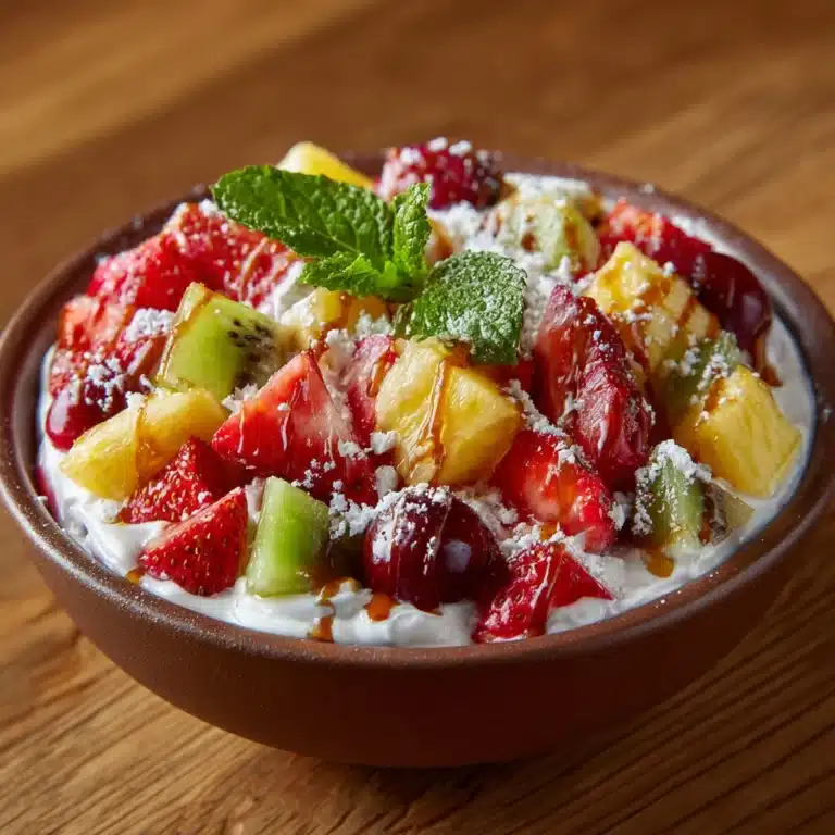 Cheesecake Fruit Salad Recipe