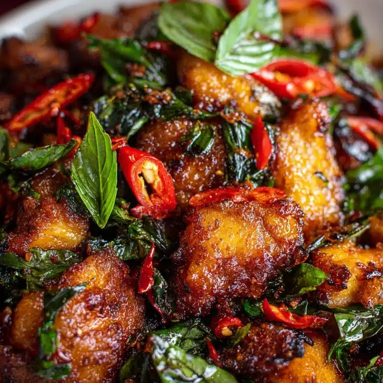 Thai Basil Chicken Recipe