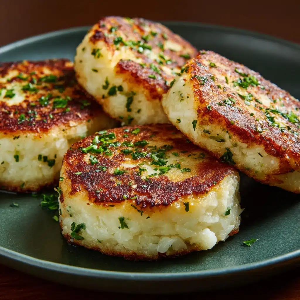 Garlic Chive Mashed Potato Puffins Recipe - Recipe Image