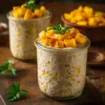 Mango Lassi Overnight Oats Recipe