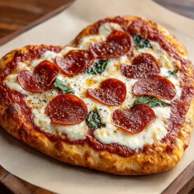 Heart-Shaped Pizza Recipe