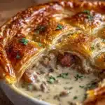Sausage Gravy Puff Pie Recipe