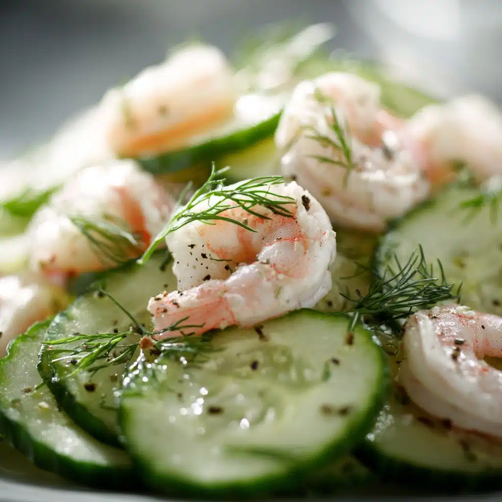 Creamy Cucumber Shrimp Salad Recipe