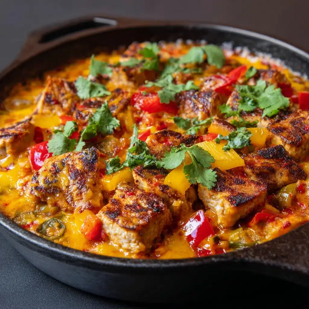 Fajita Chicken Casserole Recipe - Recipe Image