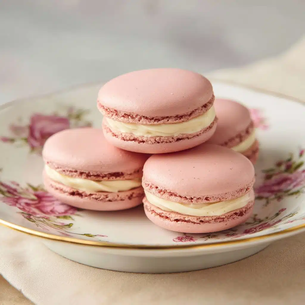 Strawberry Macarons Recipe