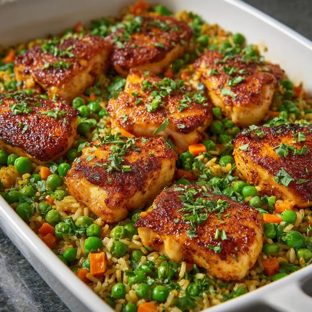 asserole with Creamy Rice and Vegetables Recipe - Recipe Image
