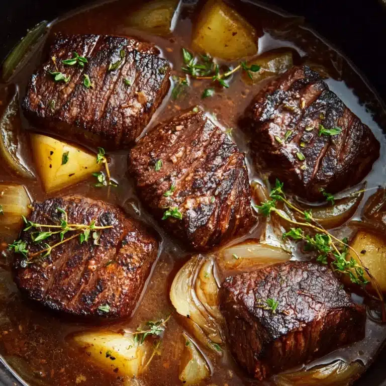 Belgian-Style Slow-Cooked Beef Stew Recipe