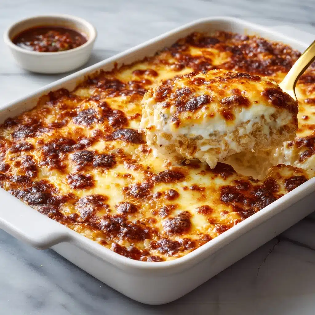 BBQ Chicken Cauliflower Rice Casserole Recipe - Recipe Image