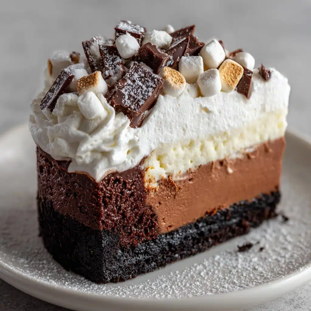 Frozen Hot Chocolate Cheesecake Recipe - Recipe Image
