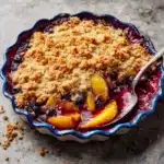 Peach and Blueberry Cobbler Recipe