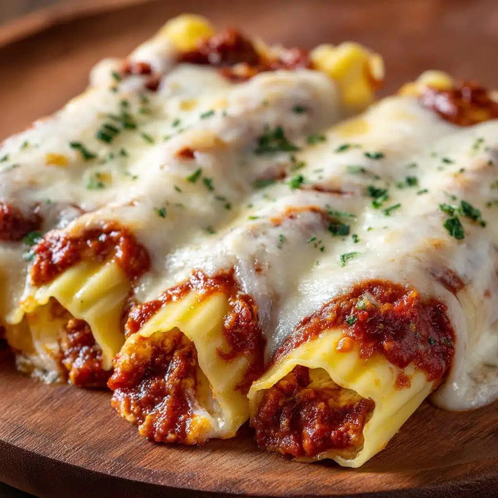 Cheesy Bolognese Roll-Ups Recipe