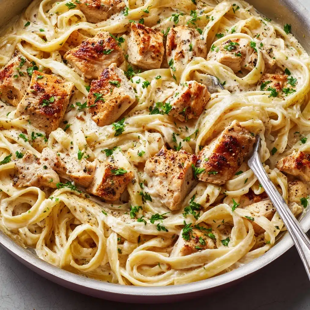 One Pot Cajun Chicken Alfredo Recipe - Recipe Image
