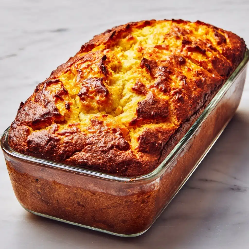 Easy Cheddar Cheese Bread Recipe - Recipe Image