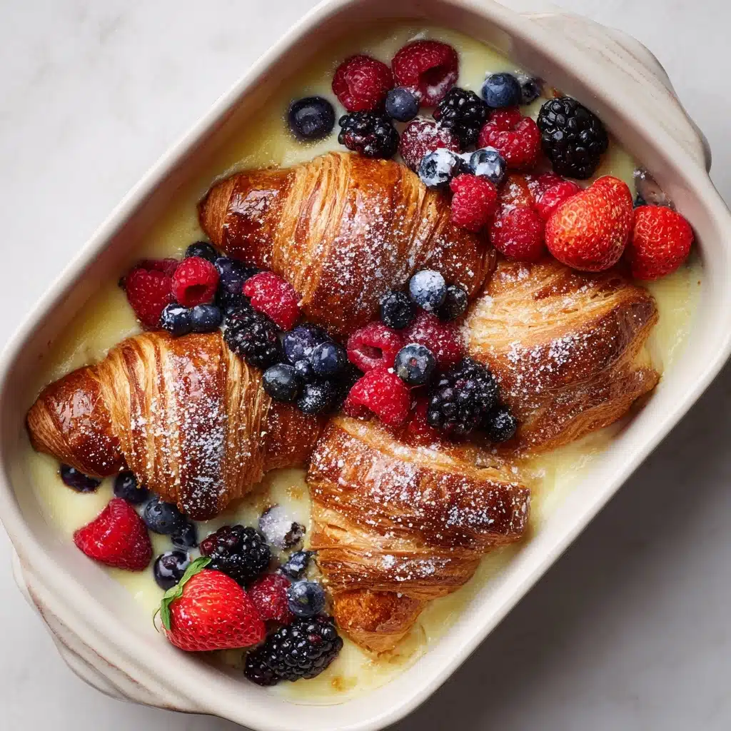 Berry Croissant Bake Recipe - Recipe Image
