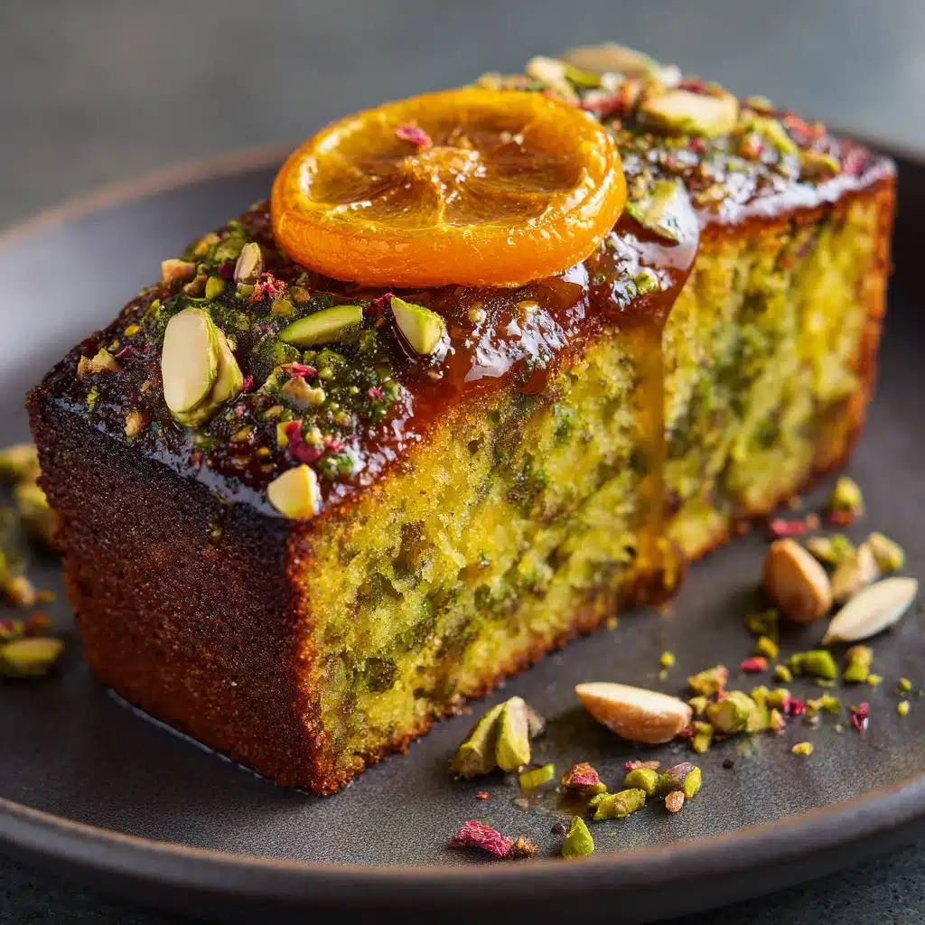 Flourless Orange, Pistachio, and Almond Cake Recipe - Recipe Image