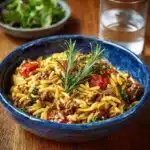 Ground Beef Orzo Recipe