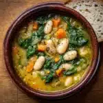 Spinach, Lentil, and Butter Bean Soup Recipe
