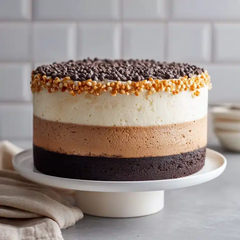 Tuxedo Cake: A Triple Chocolate Mousse Delight Recipe