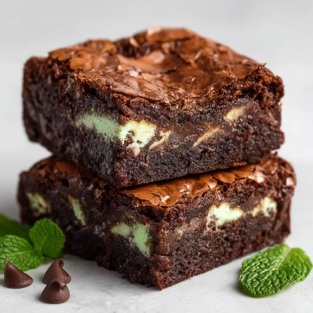 Mint Brownies Recipe - Recipe Image