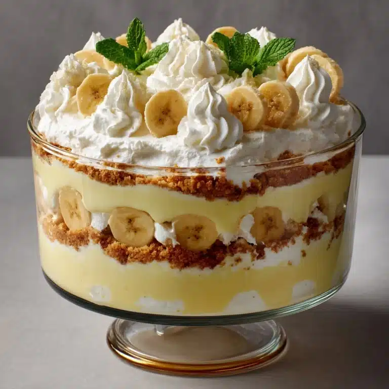 Banana Vanilla Pudding Trifle Recipe