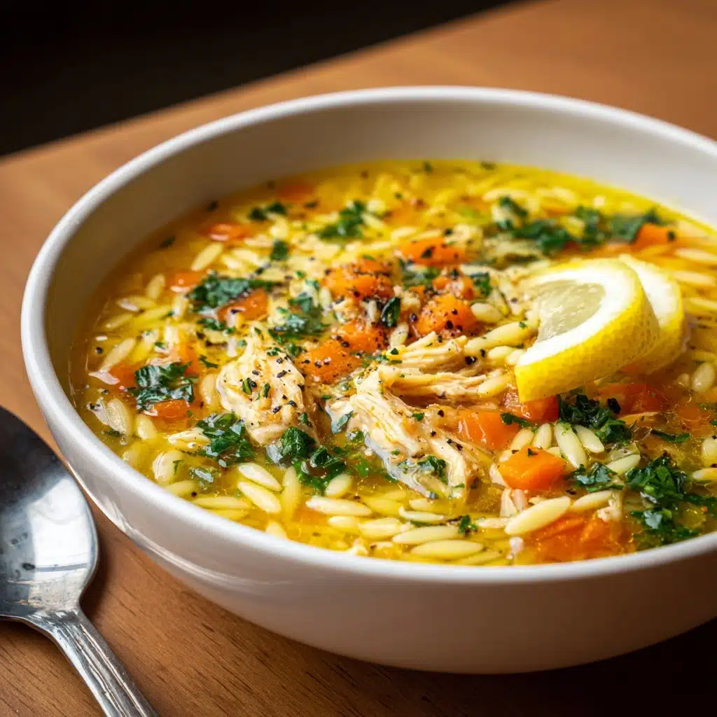 Lemon Orzo Soup Recipe - Recipe Image