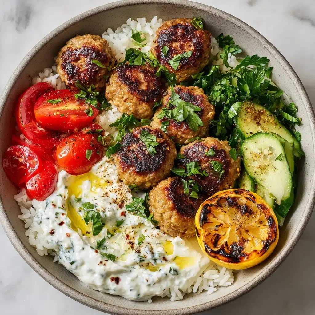 Greek Chicken Meatballs Recipe - Recipe Image