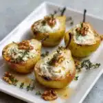 Elegant Blue Cheese Stuffed Pears Recipe