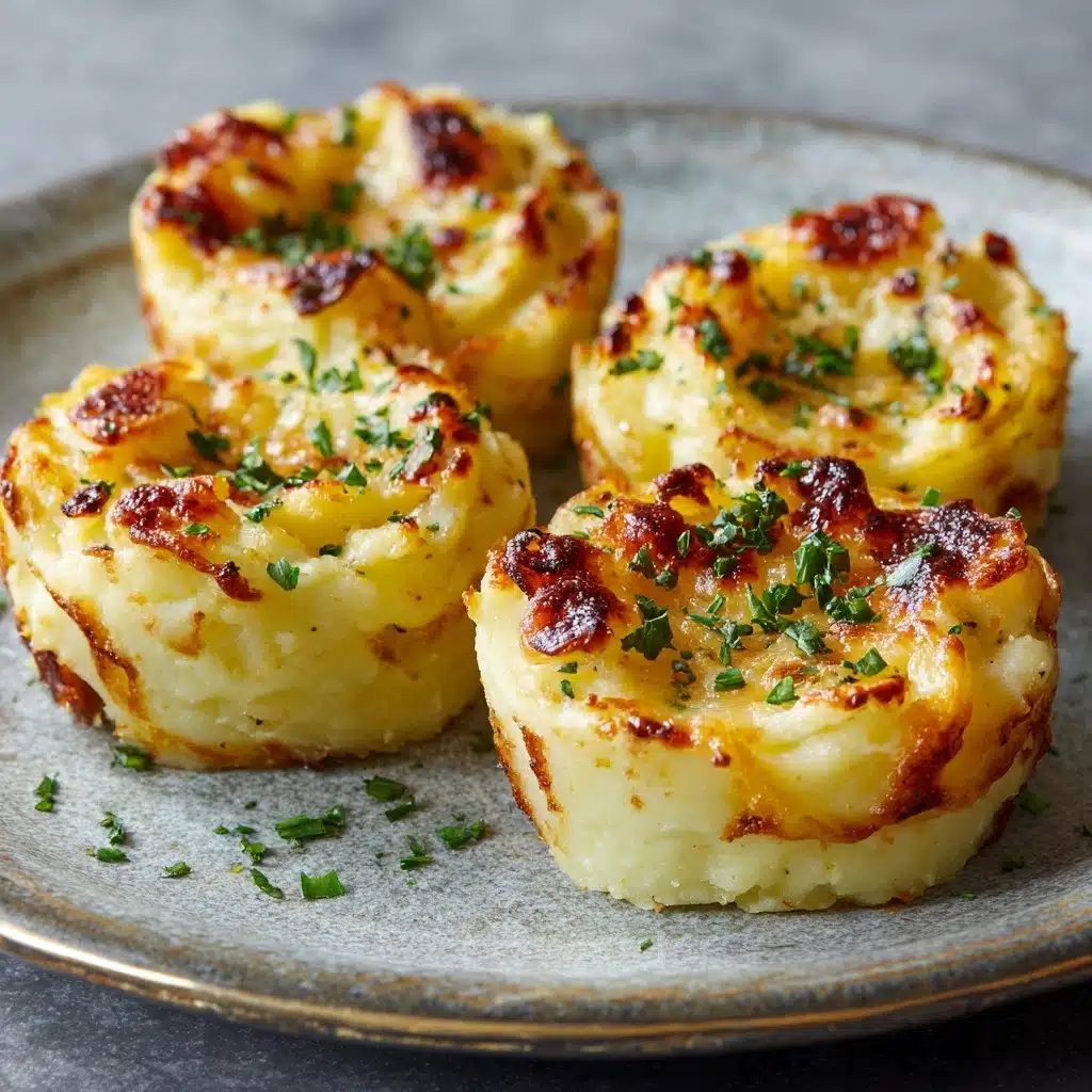 Easy Mashed Potato Muffins Recipe - Recipe Image