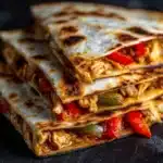 Blackstone Chicken Fajita Quesadillas Recipe