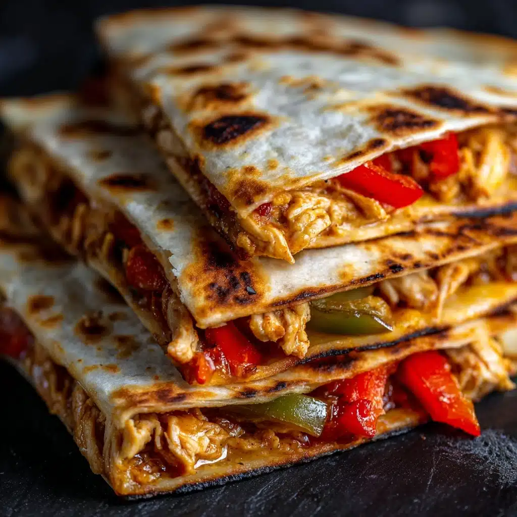 Blackstone Chicken Fajita Quesadillas Recipe