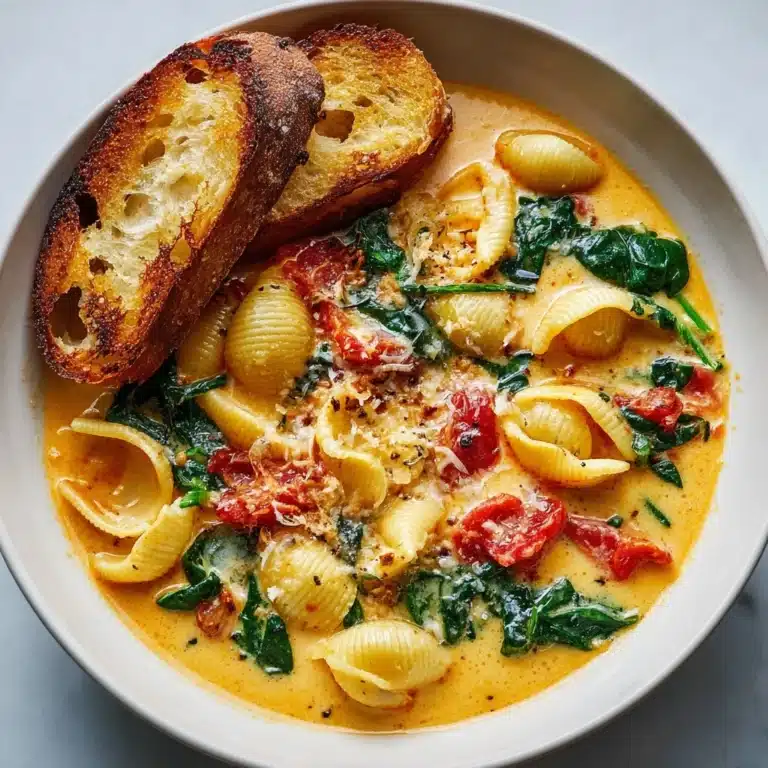 Creamy Tuscan Chicken Soup Recipe