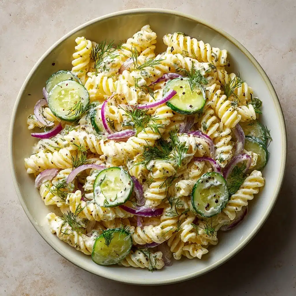 Dill Pickle Pasta Salad Recipe