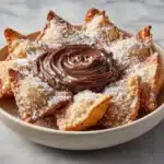 Baked Churro Chips with Chocolate Ganache Dip Recipe