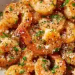 Garlic Parmesan Roasted Shrimp Recipe