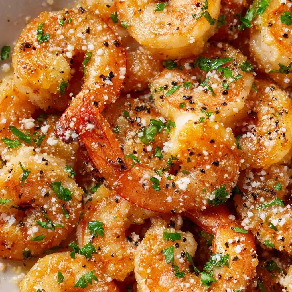 Garlic Parmesan Roasted Shrimp Recipe - Recipe Image