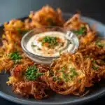 Fried Enoki Mushrooms with Chili Aioli Recipe