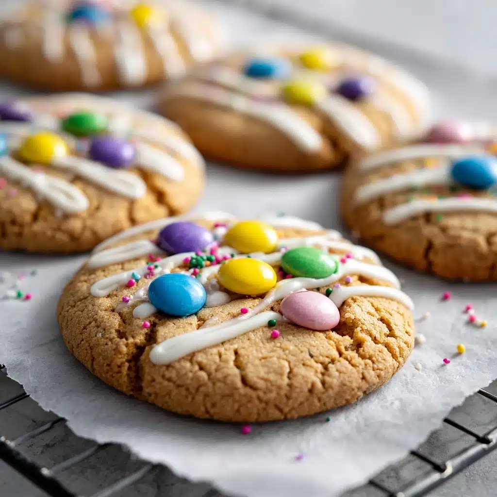 Pastel Candy-Centered Butter Cookies Recipe - Recipe Image