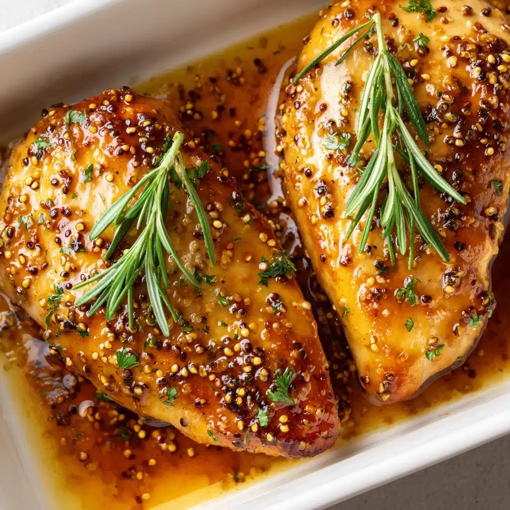 Honey Dijon Rosemary Baked Chicken Recipe - Recipe Image