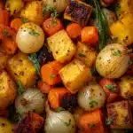 Garlic Herb Roasted Veggies Recipe