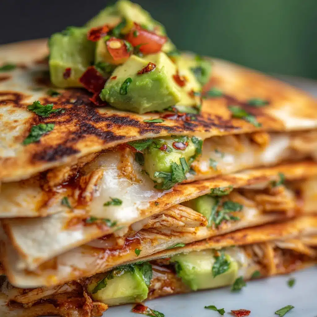 Chicken and Avocado Quesadillas Recipe - Recipe Image