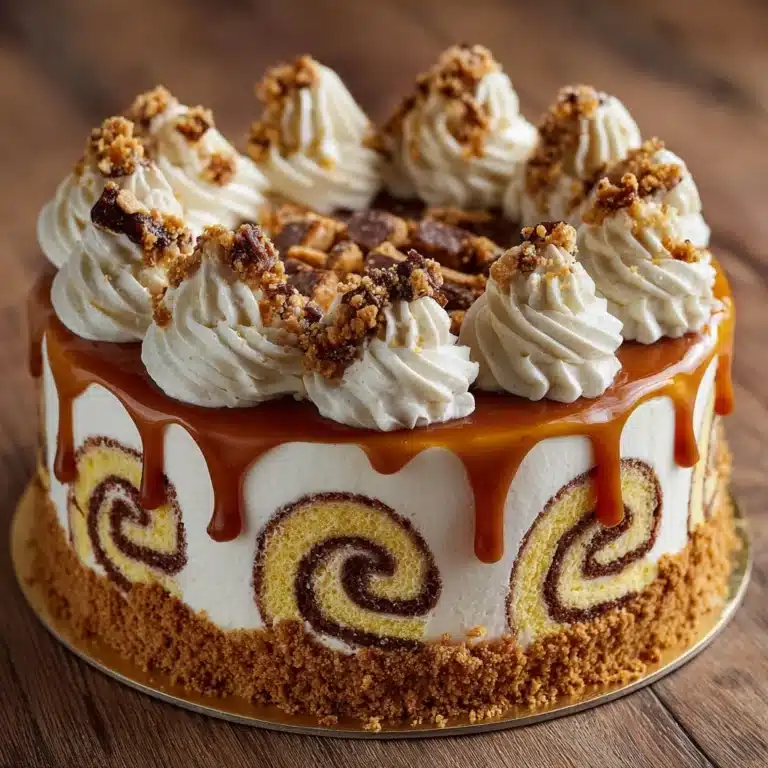 Coffee Cake Roll with Stabilized Kahlúa Whipped Cream Recipe