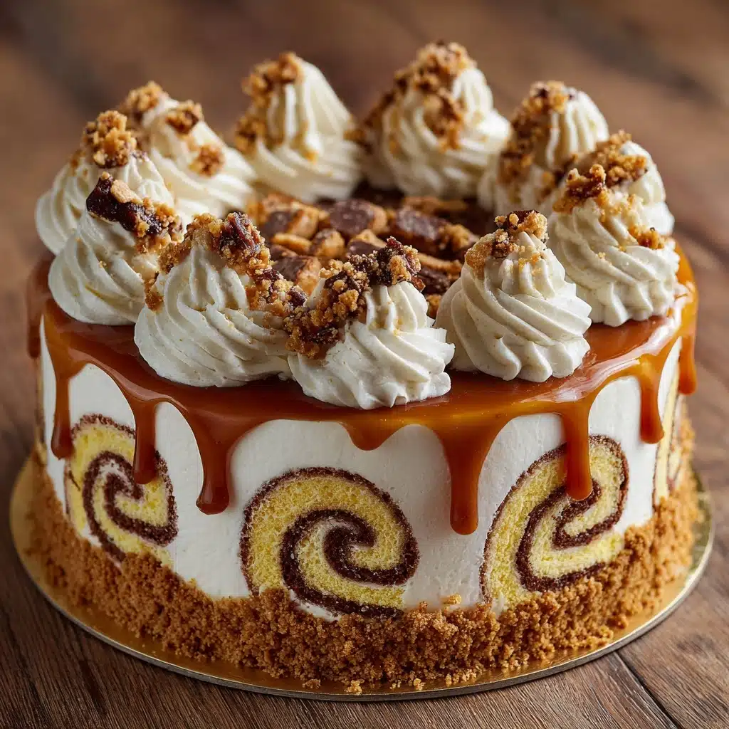 Coffee Cake Roll with Stabilized Kahlúa Whipped Cream Recipe - Recipe Image